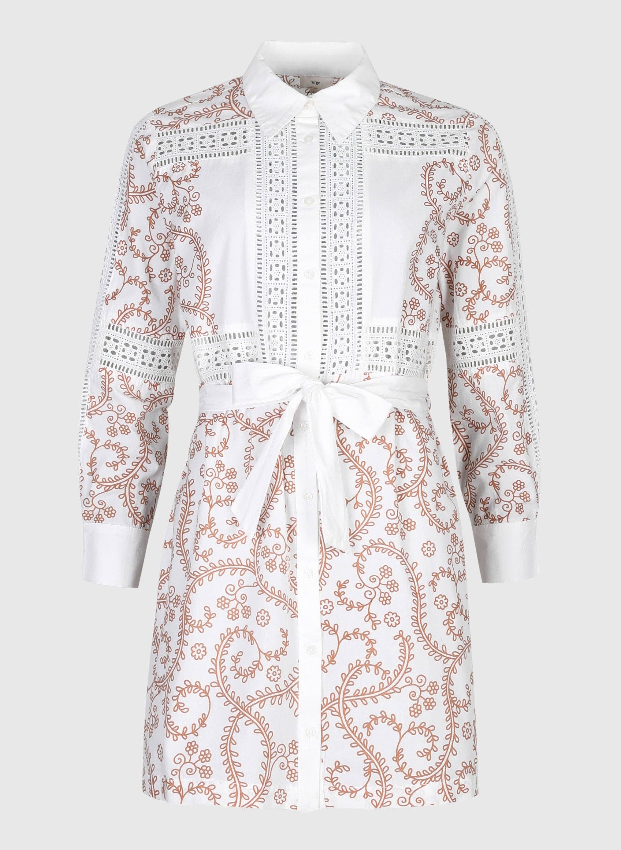 ROBE COURTE OUVIC valimo caramel