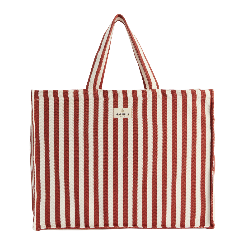 Sac Week-end Rayures Rouges
