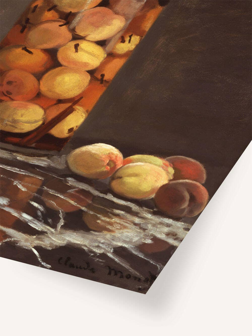 Affiche Nature morte aux pêches