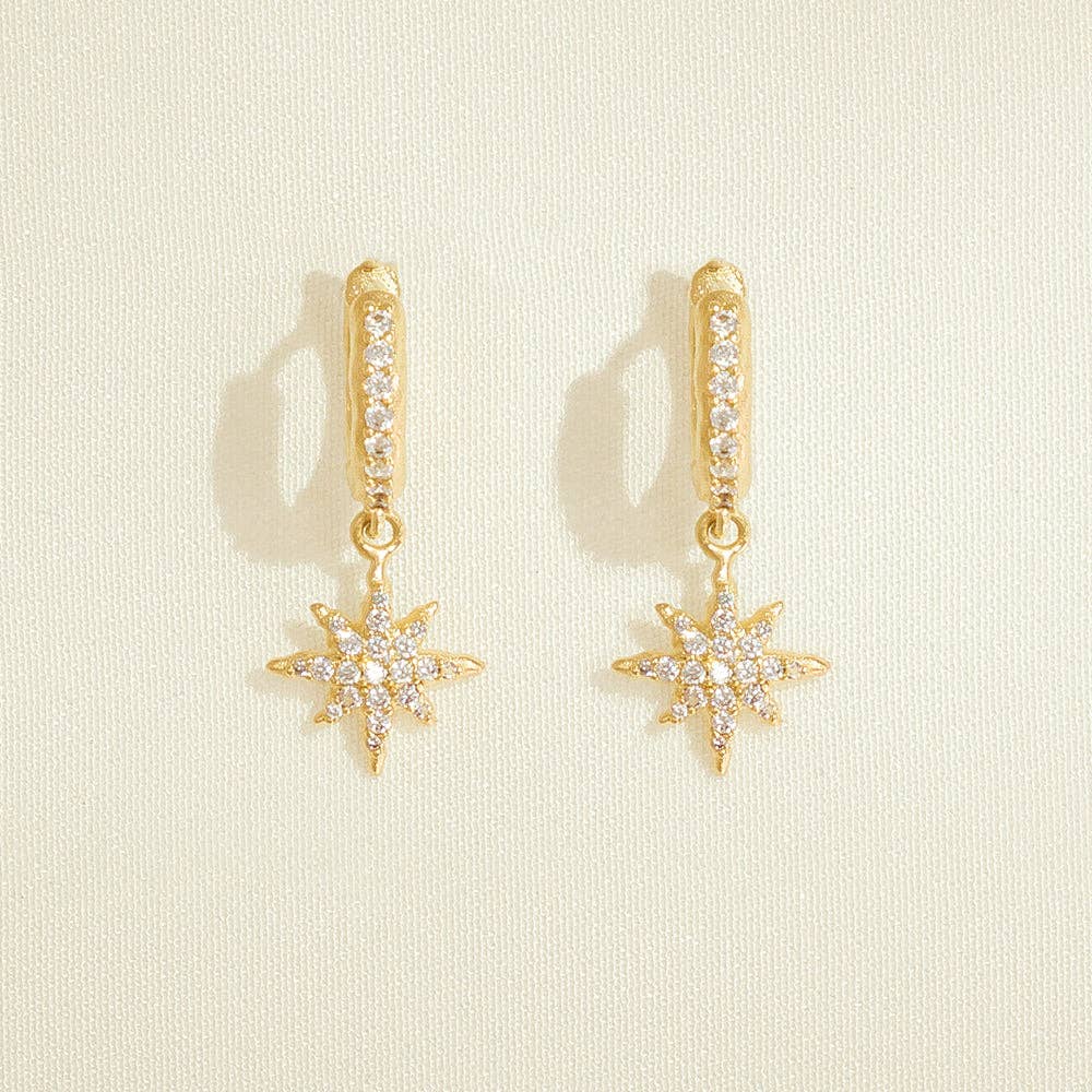 Boucles d'oreilles Celia | Bijoux Cadeau en or Imperméable