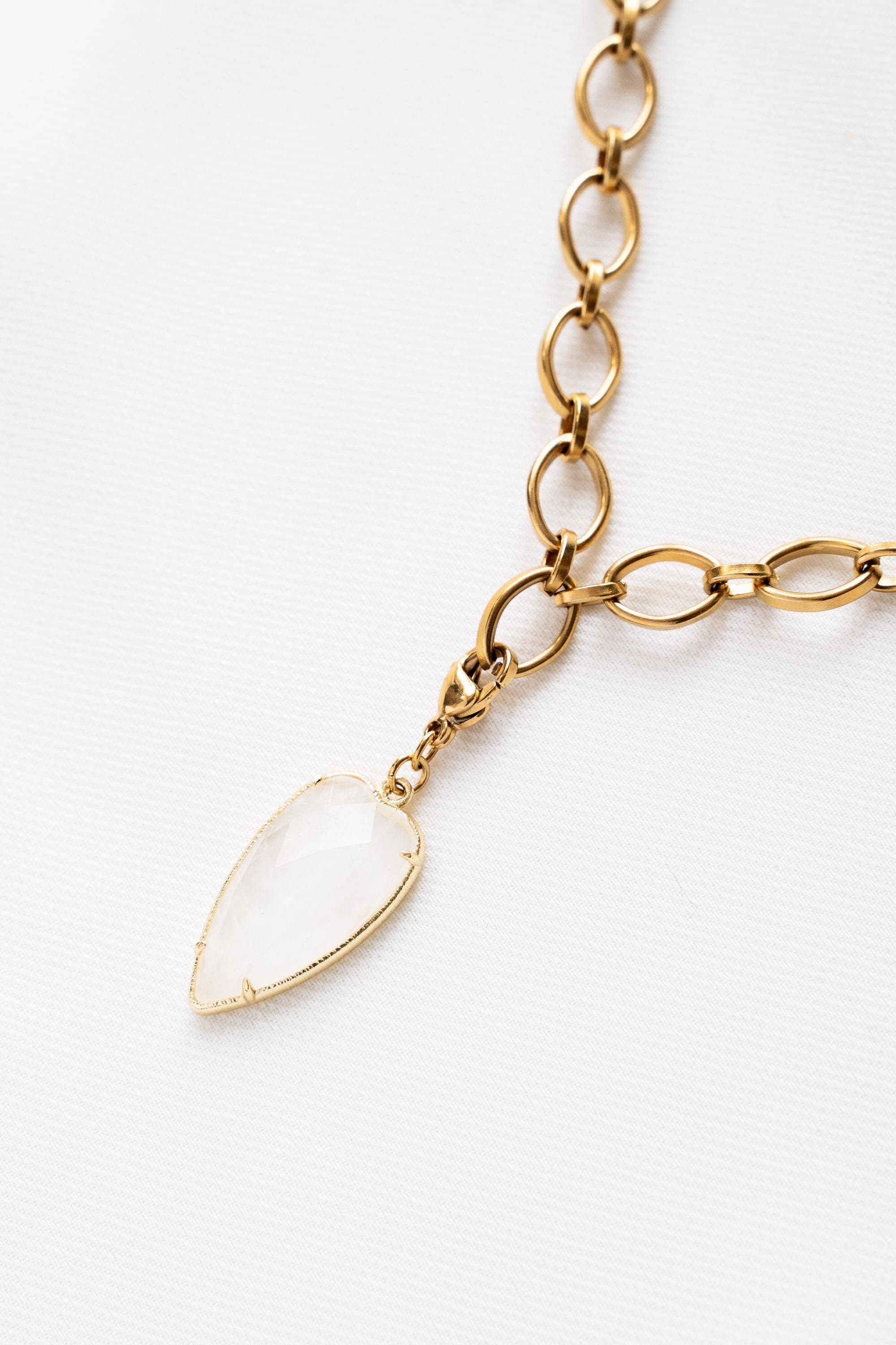 Collier Lucille | Cœur de cristal