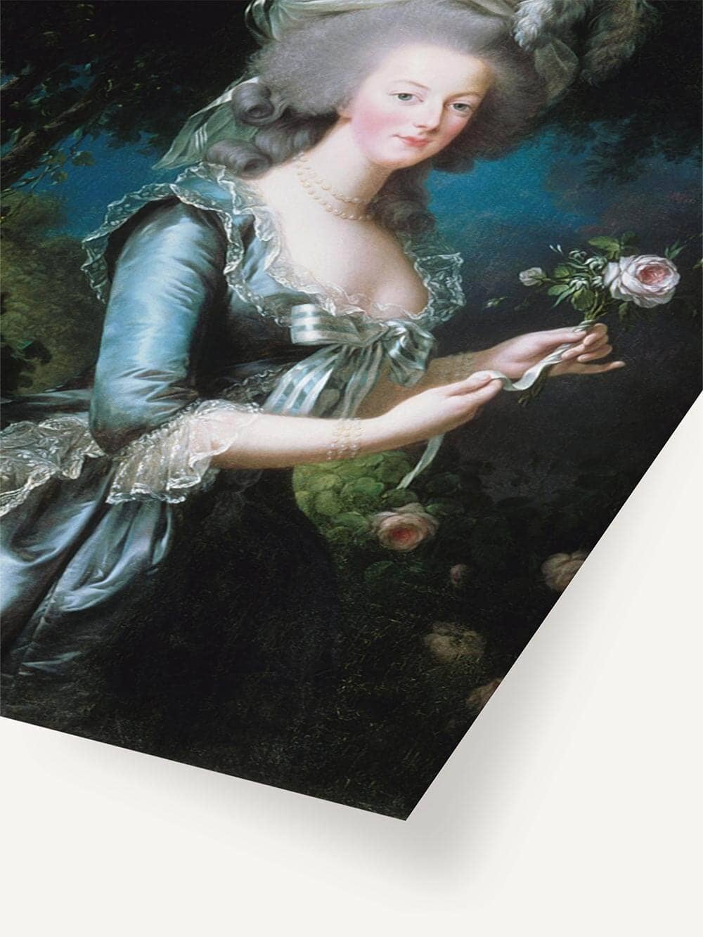 Marie Antoinette – Estampe d'art rococo