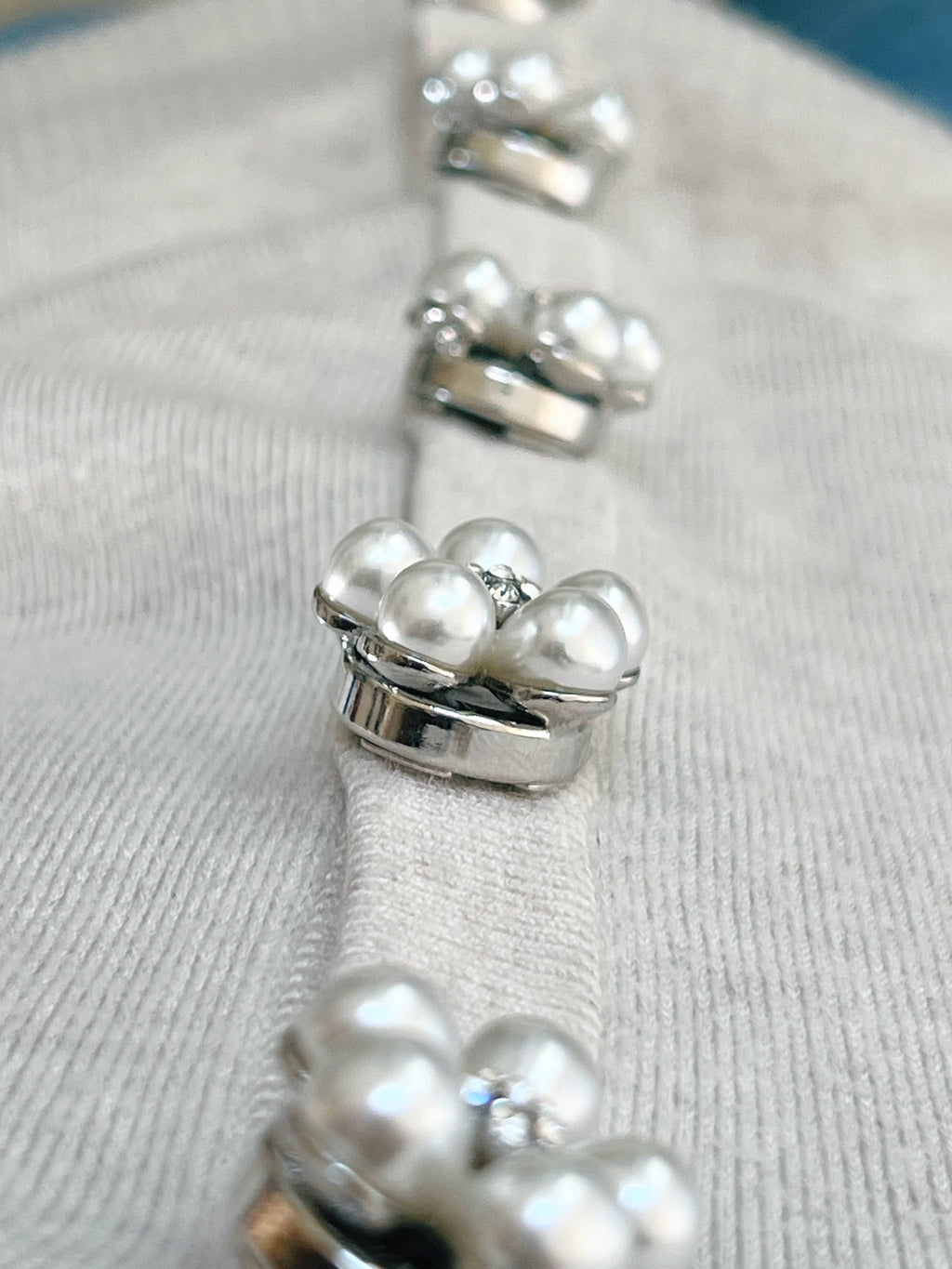 Bijoux de boutons fleuris 'Rosi' - Lot de 6