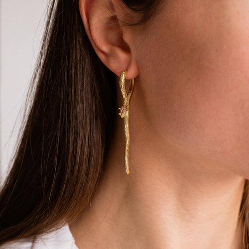 Boucles d’oreilles Serpent