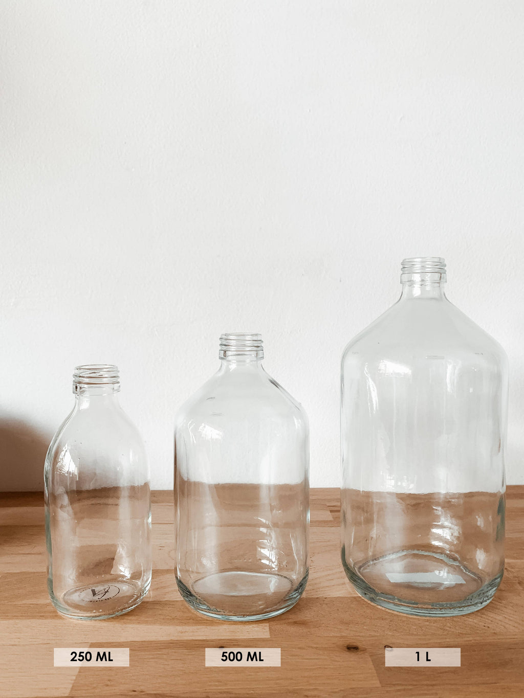Savon - Flacon Transparent