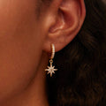 Boucles d’oreilles Célia | Étoiles en zircon