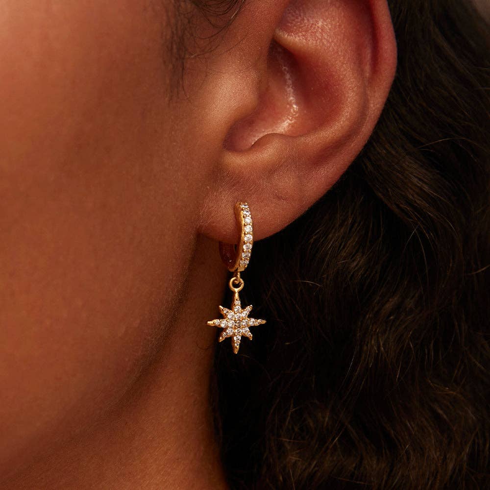 Boucles d'oreilles Celia | Bijoux Cadeau en or Imperméable