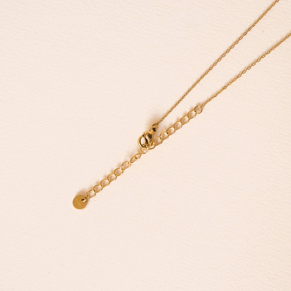 Collier fin | Gouttes de Zirconium Multicolores