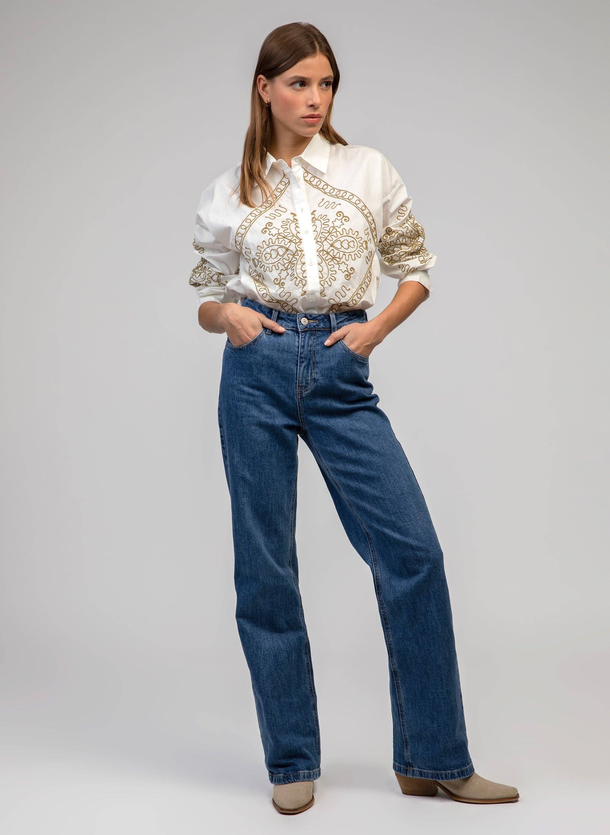 CHEMISE STARLA ecru