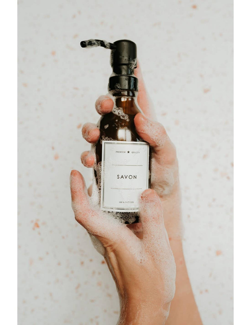 Savon - Flacon Ambre