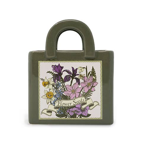 Mini Vase Livre en Céramique, Fleurs Sauvages