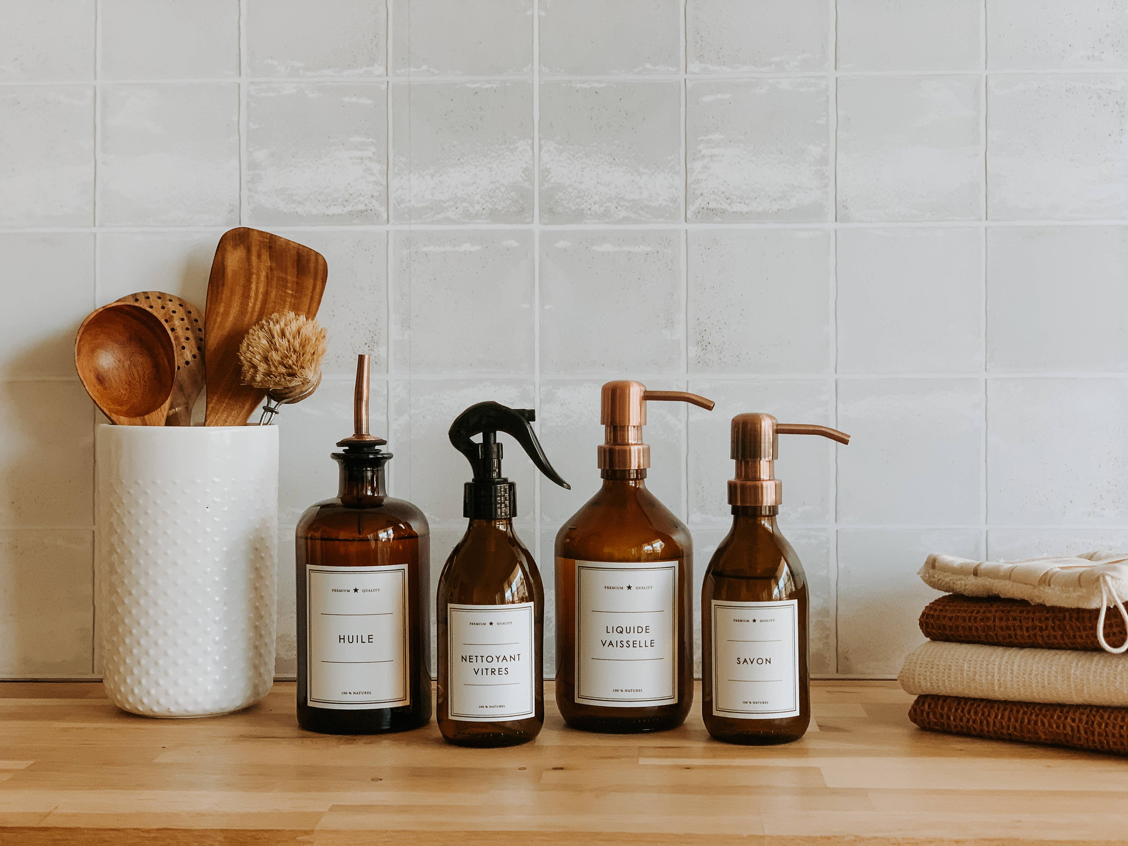 Liquide Vaisselle - Flacon Ambre