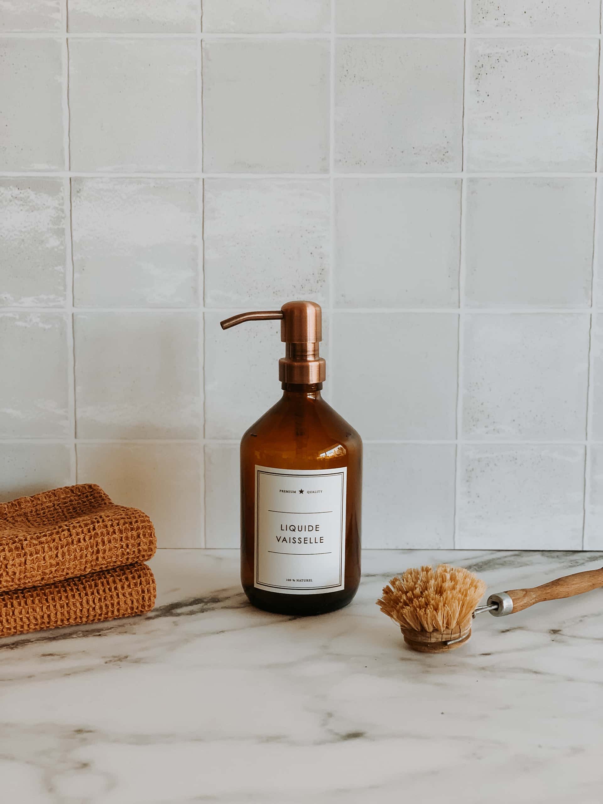 Liquide Vaisselle - Flacon Ambre