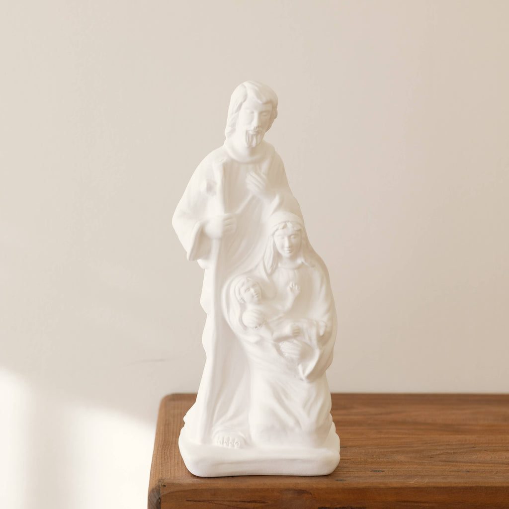 Crèche de Noël en céramique - pièce unique