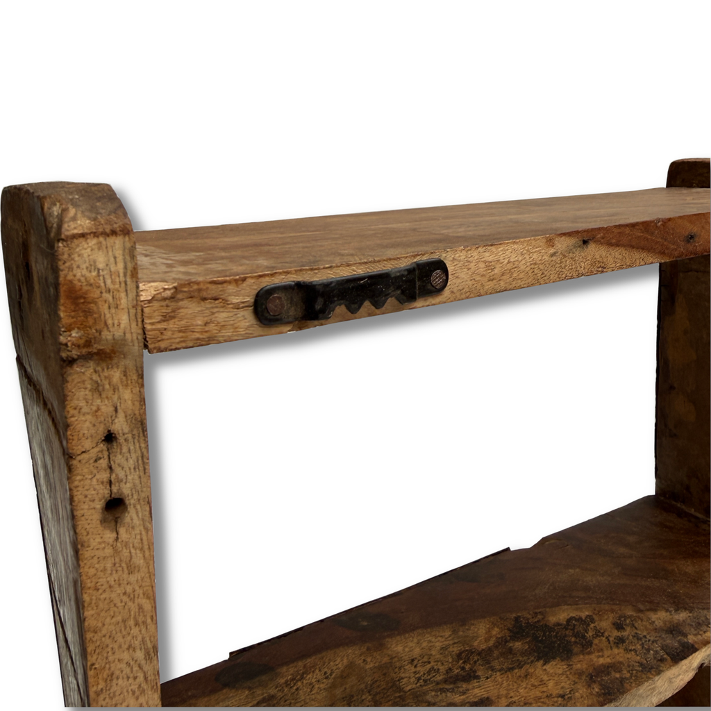 Étagère murale rustique en bois recyclé
