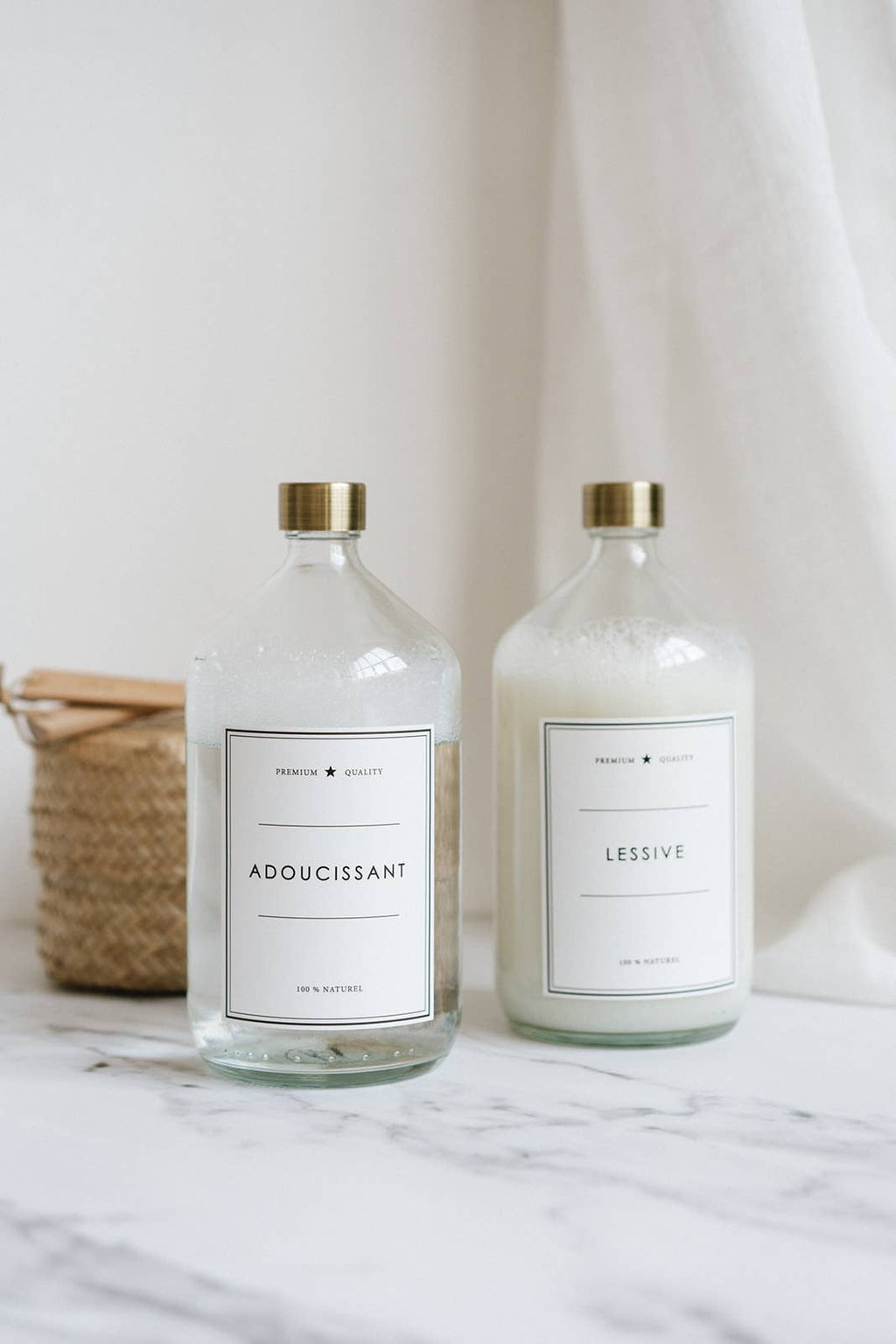 Lessive - Bouteille Transparent