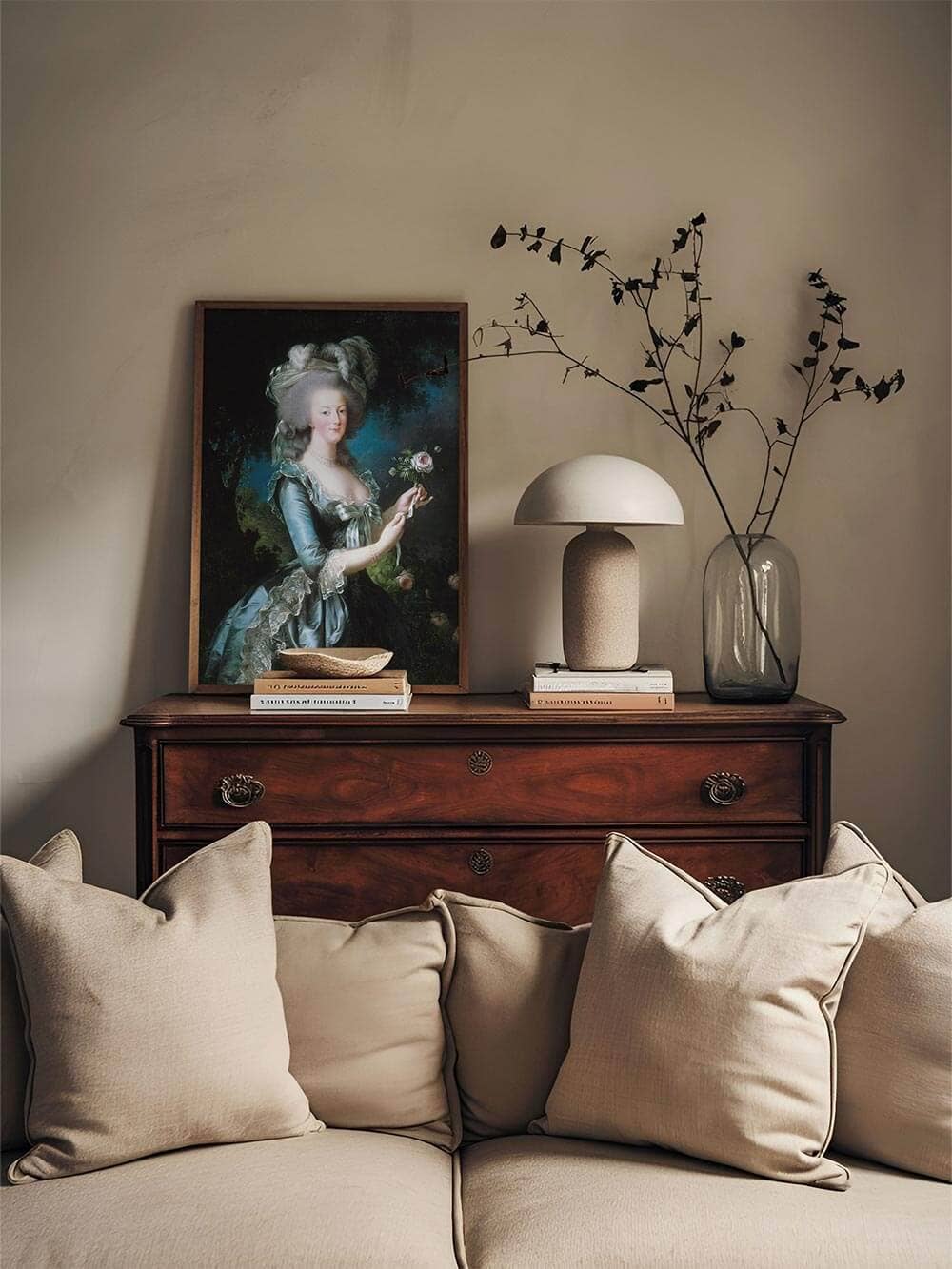 Marie Antoinette – Estampe d'art rococo