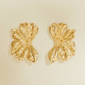 Boucles d’oreilles Donis grandes en plaqué or, étanches