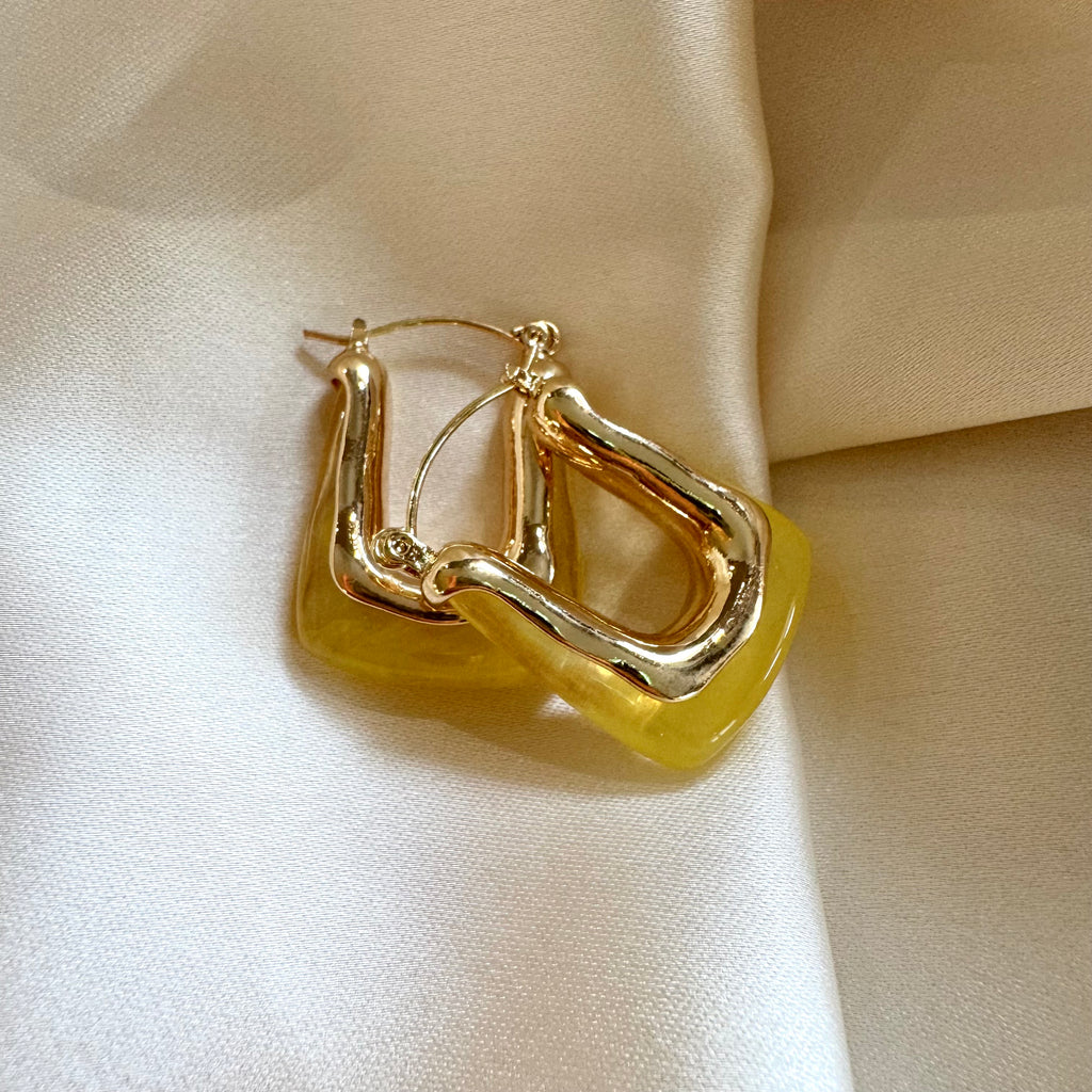 Boucles d'oreille Diana - Citrus