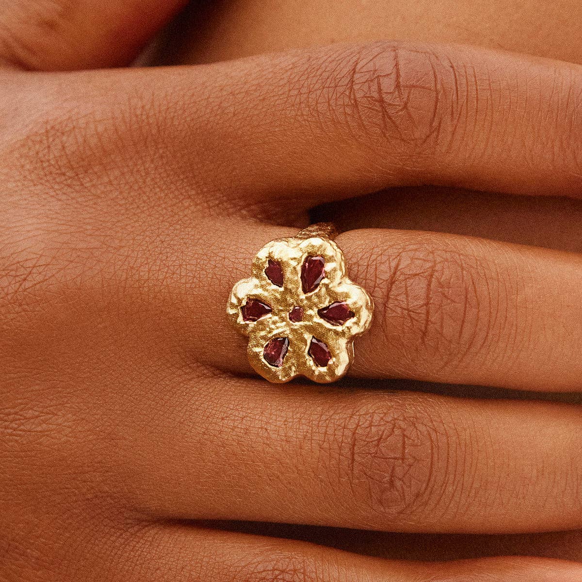 Bague Rita | Bijoux dorés, cadeau étanche