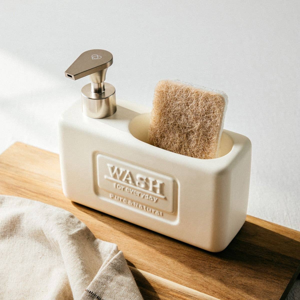 Jasai | Distributeur de savon avec éponge