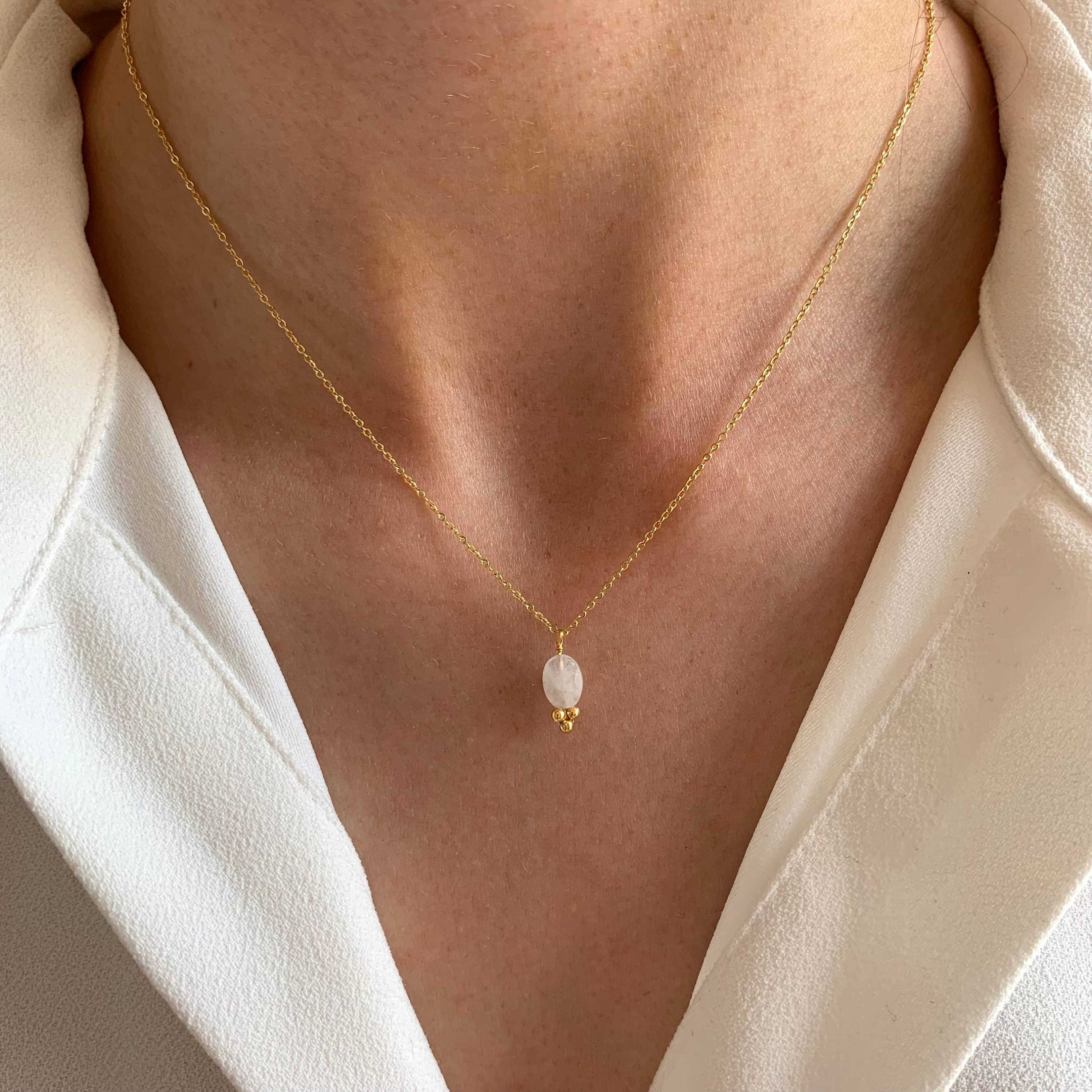 Collier Clara | Cristal de roche