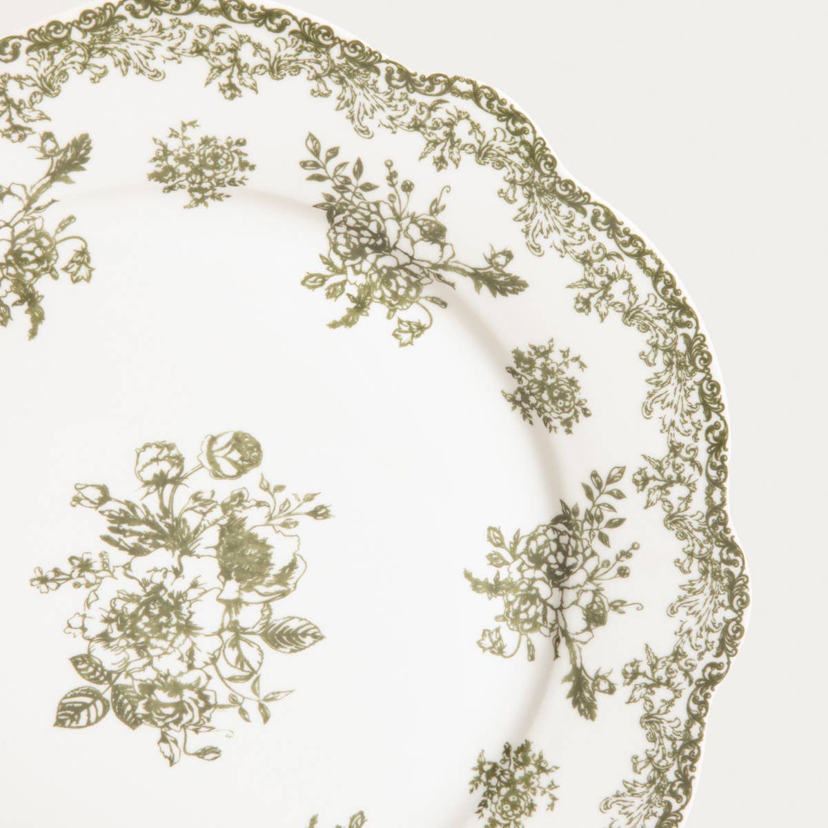Assiette Lourry | Une touche florale pleine de fraîcheur