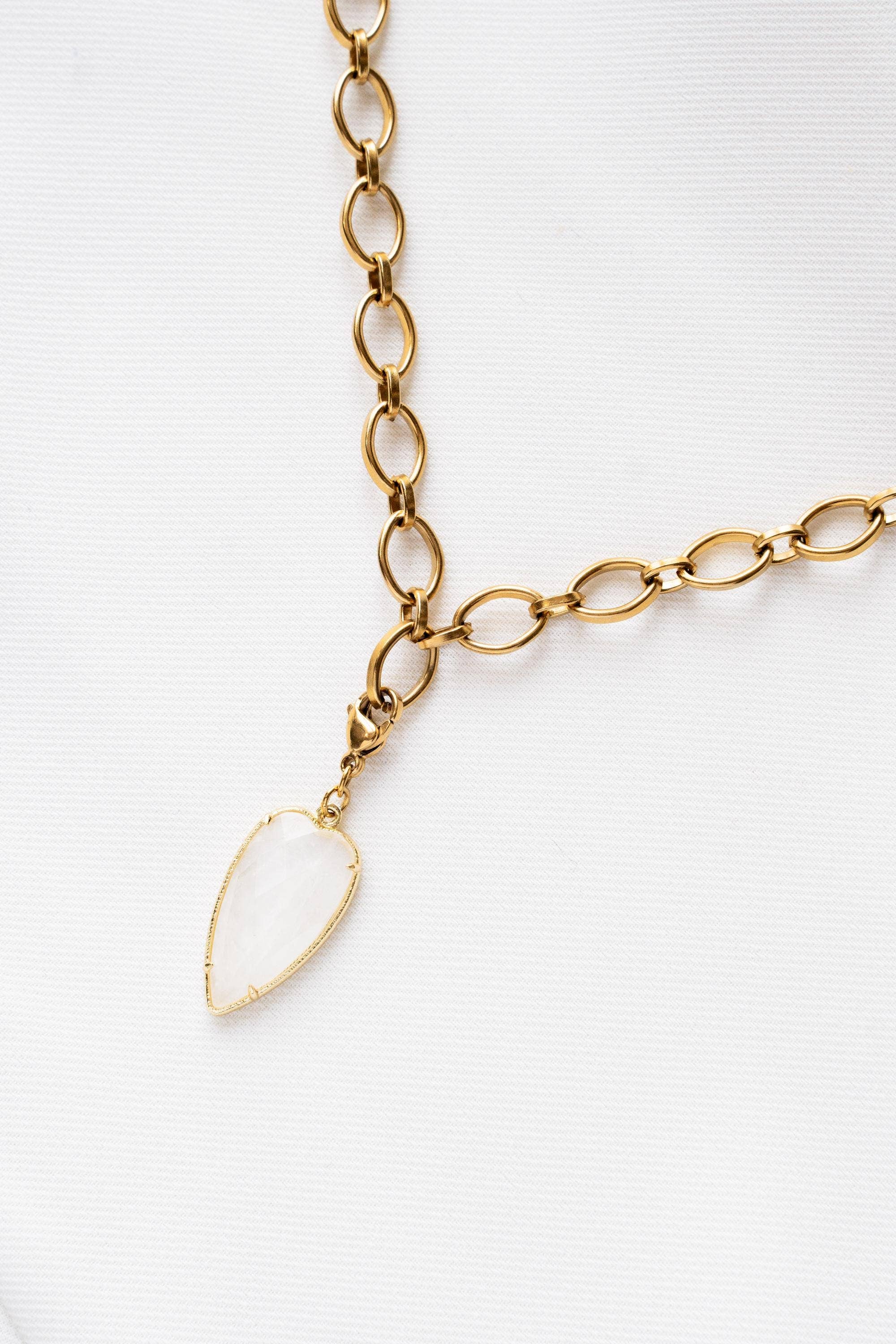 Collier Lucille | Cœur de cristal