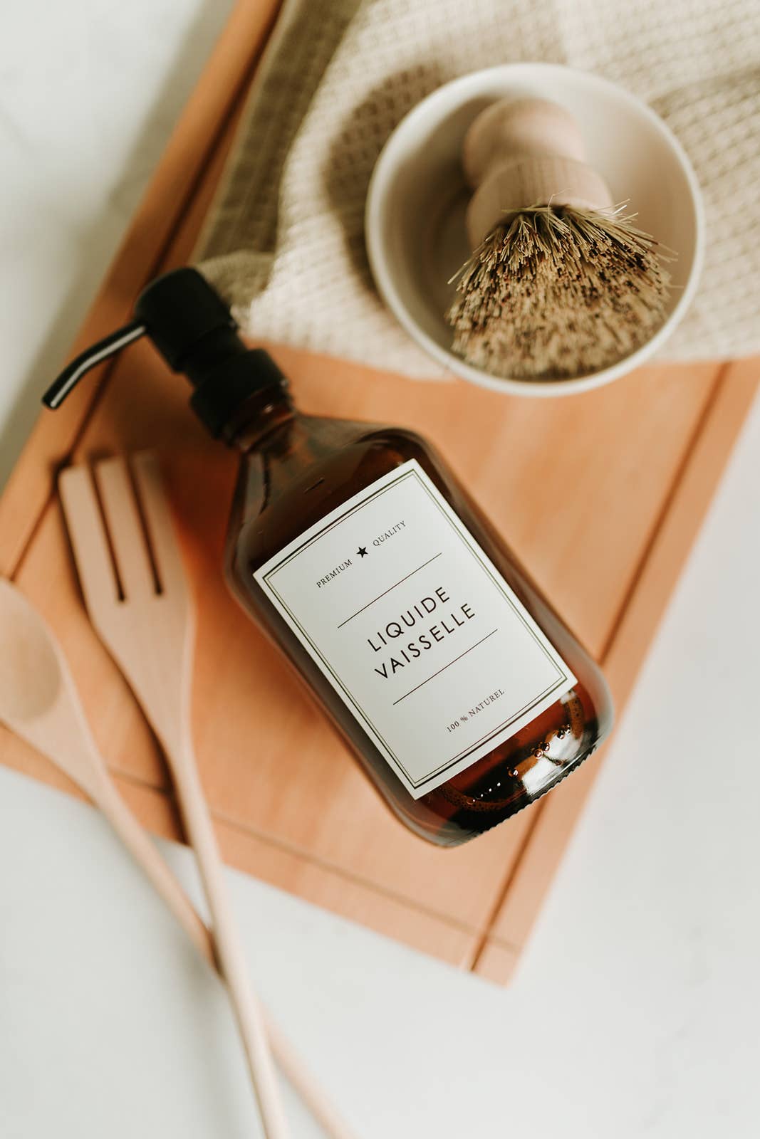 Liquide Vaisselle - Flacon Ambre