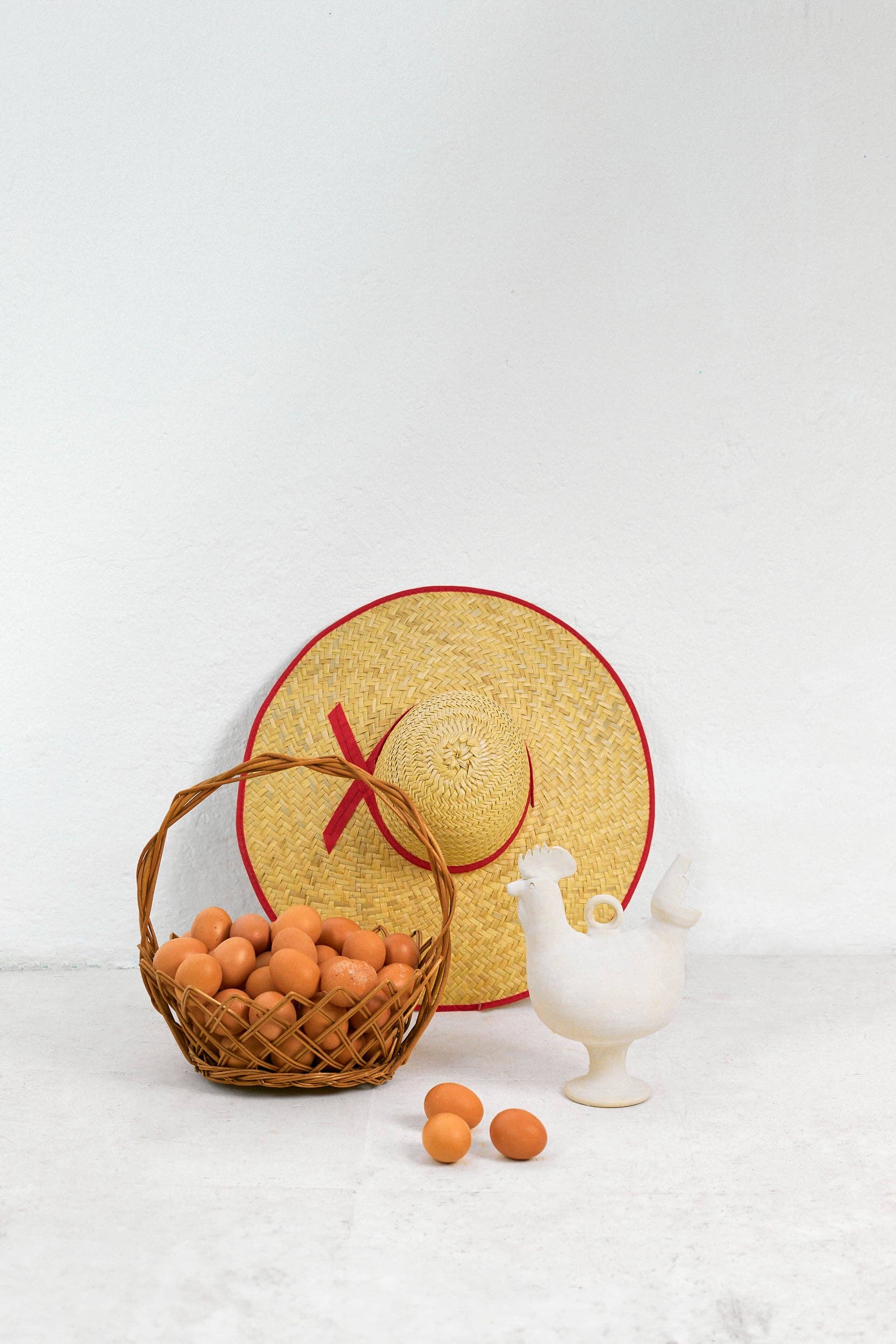 Panier à fruits en osier naturel fait main