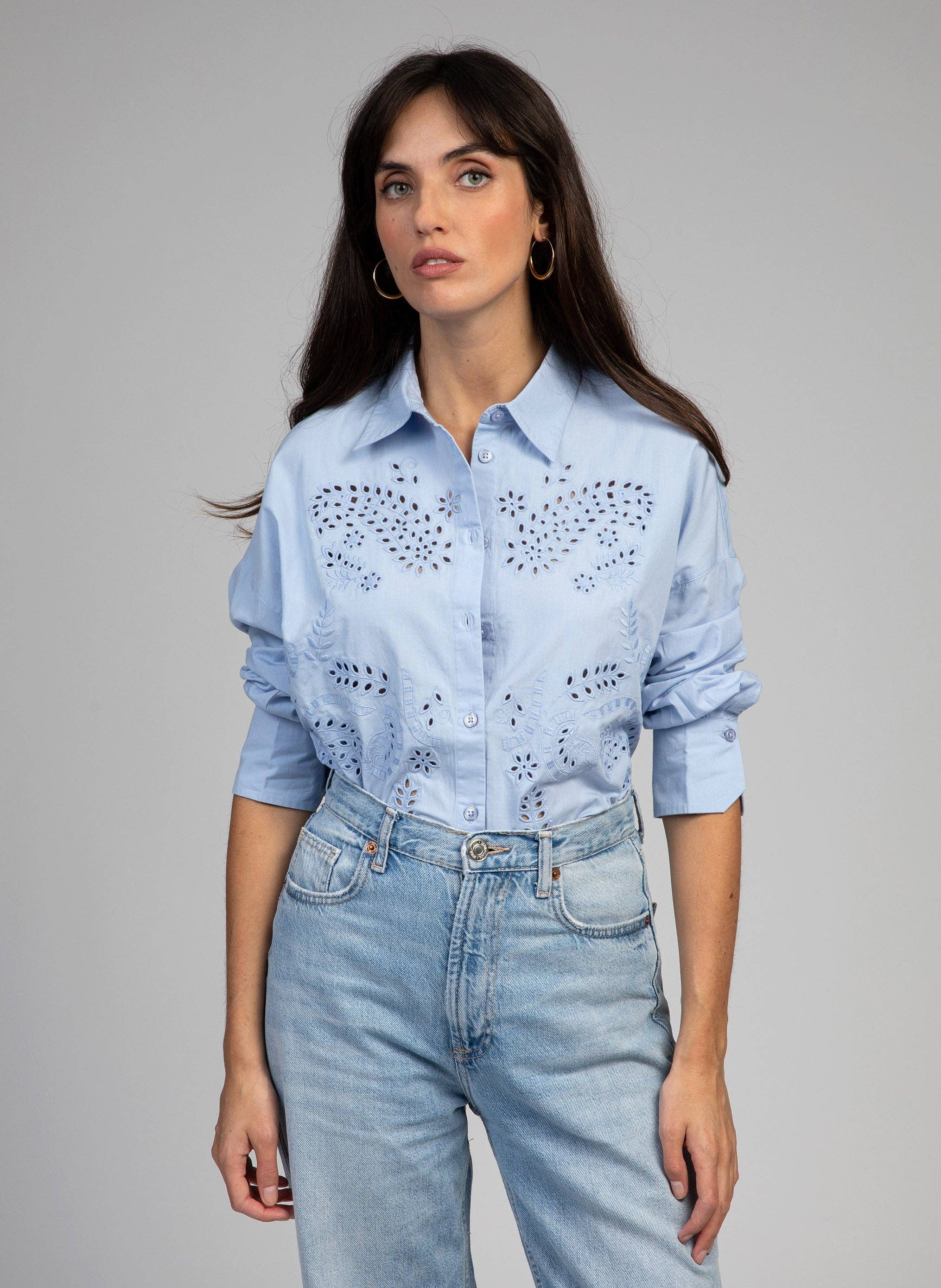 CHEMISE SOASIA bleu