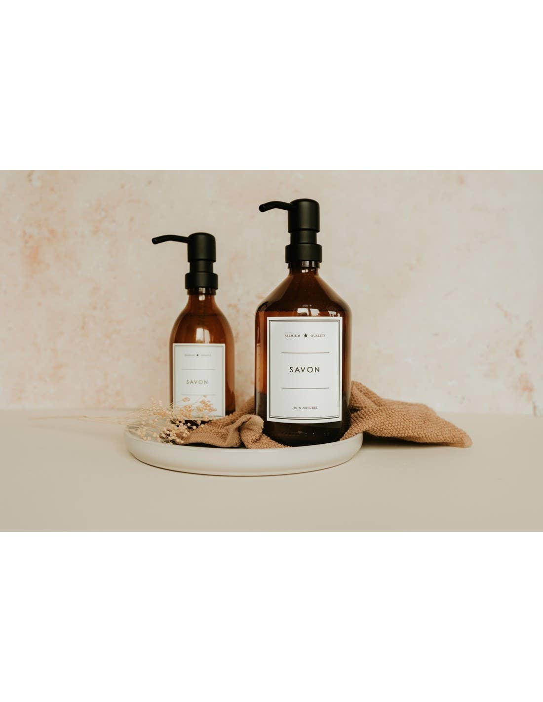 Savon - Flacon Ambre