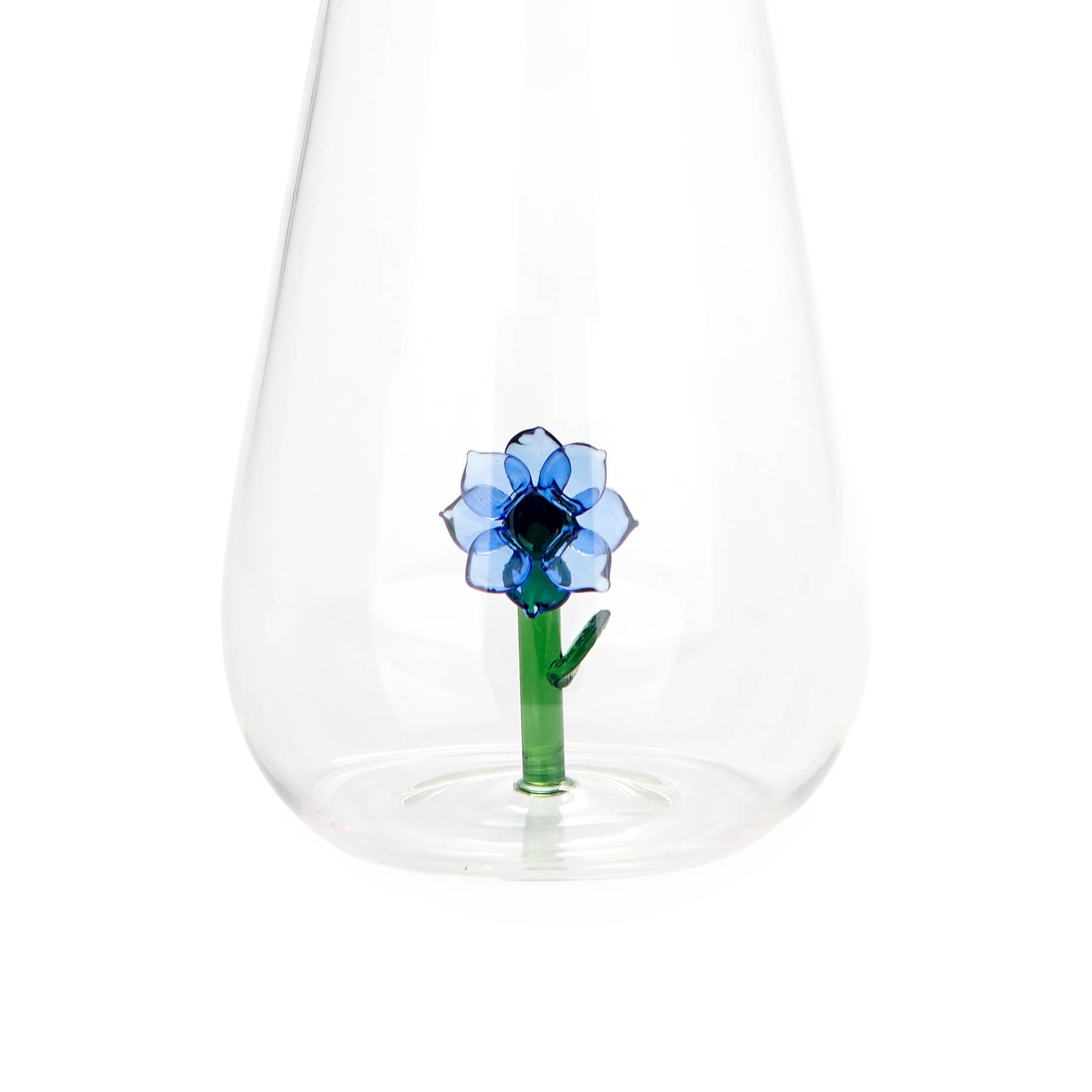 Bouteille Botanique Lys 1,0 L en verre blanc