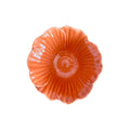 Coupelle Fleur orange D14 H6cm