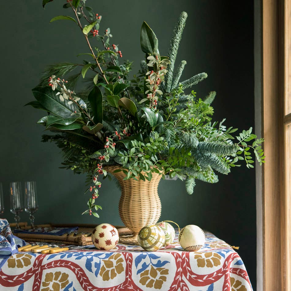 Vase en rotin tissé Olympia S