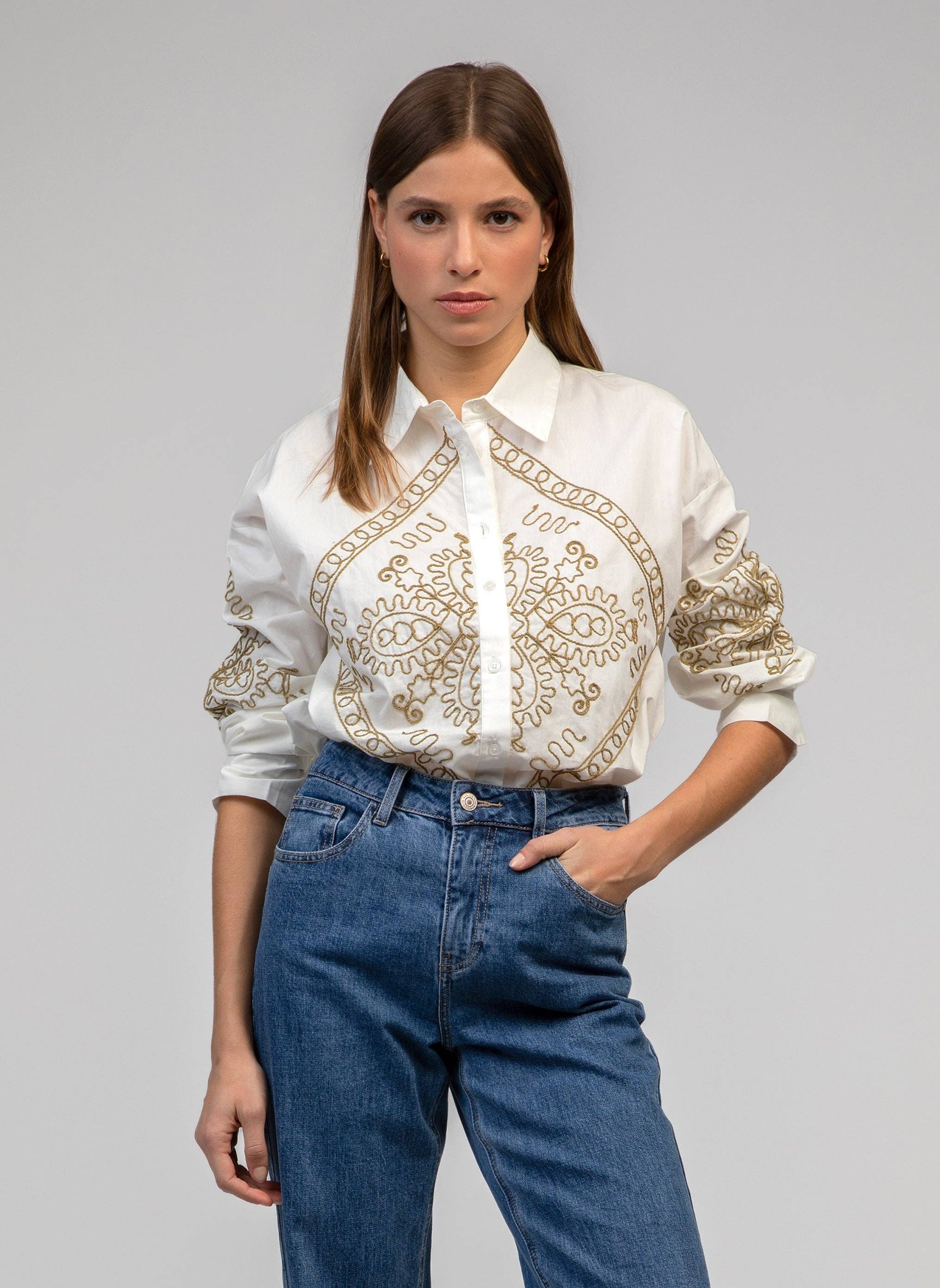 CHEMISE STARLA ecru