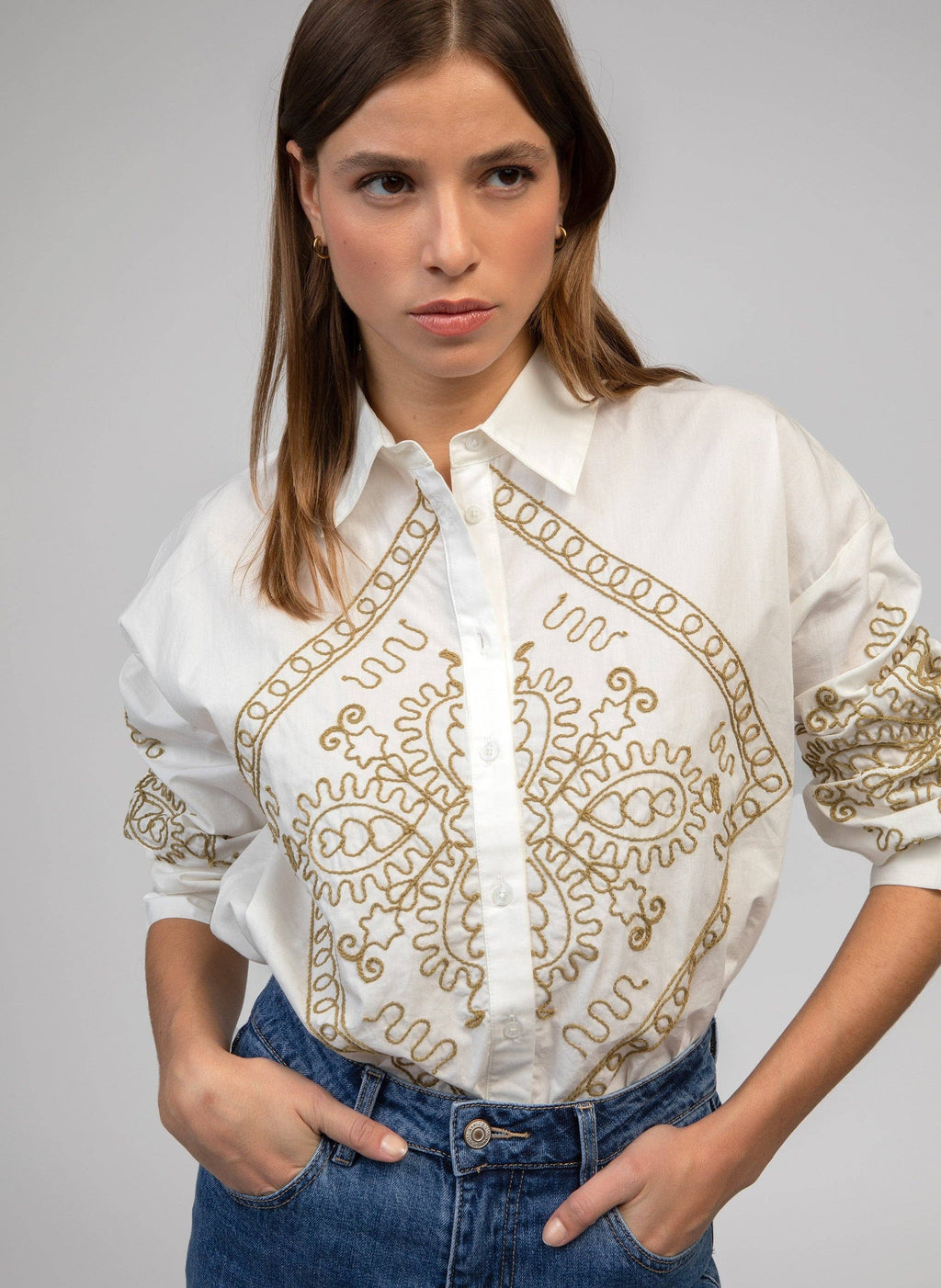 CHEMISE STARLA ecru