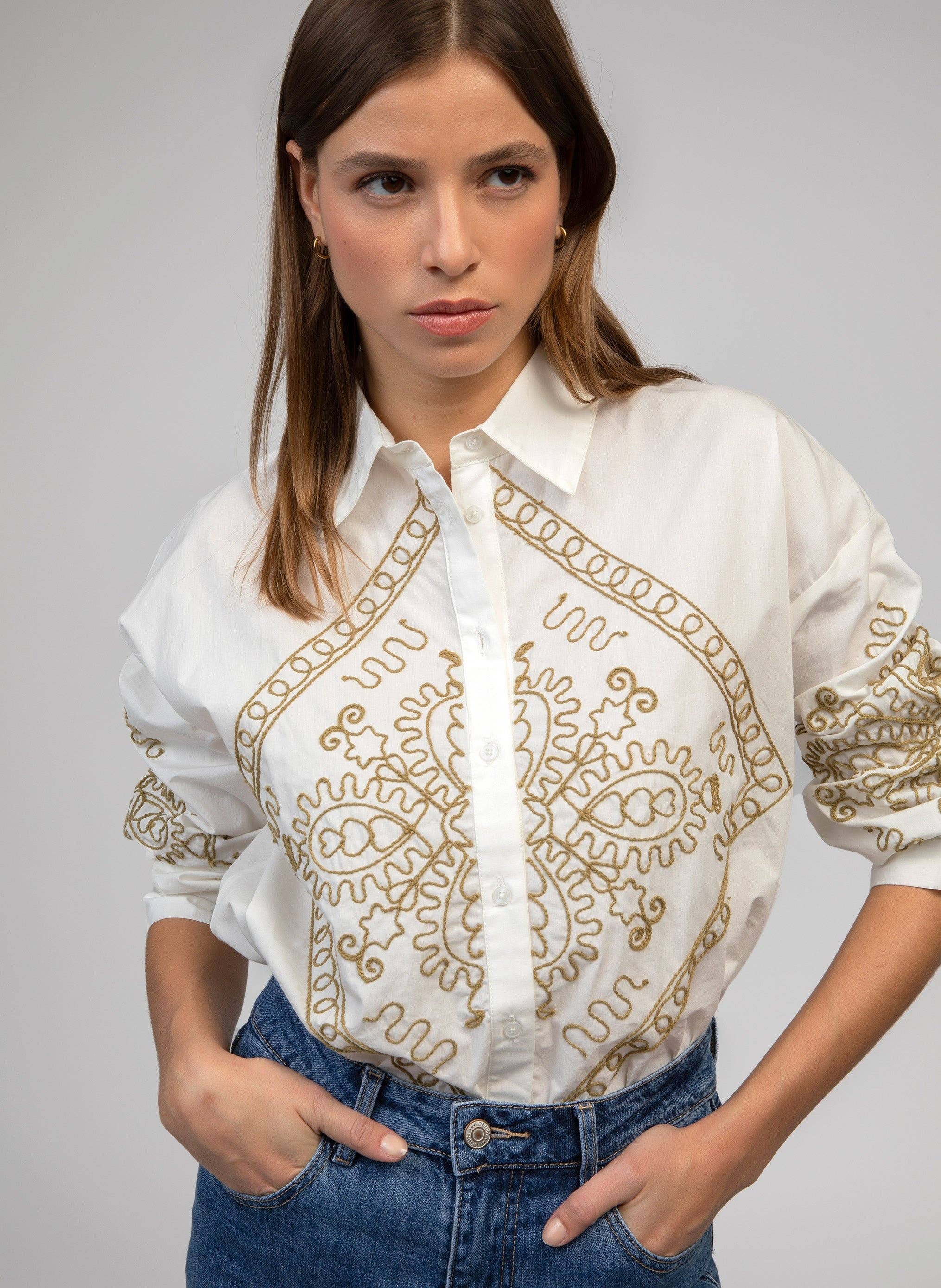 CHEMISE STARLA ecru