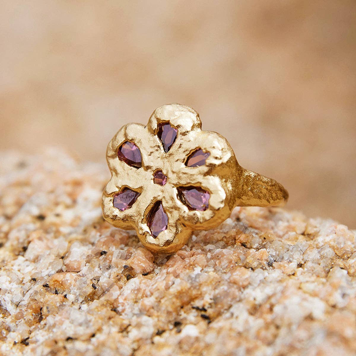 Bague Rita | Bijoux dorés, cadeau étanche