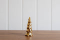 Petit sapin de Noël doré (7 cm)