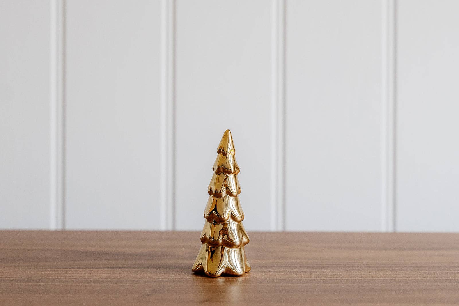Petit sapin de Noël doré (7 cm)