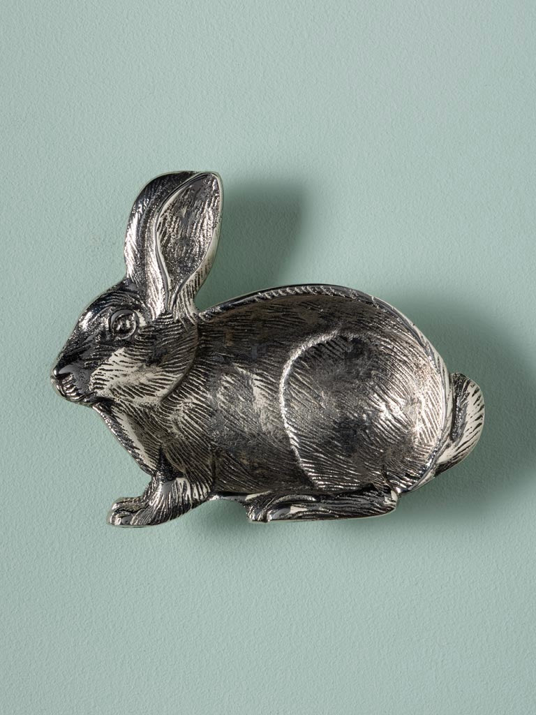Vide-poche Lapin argenté