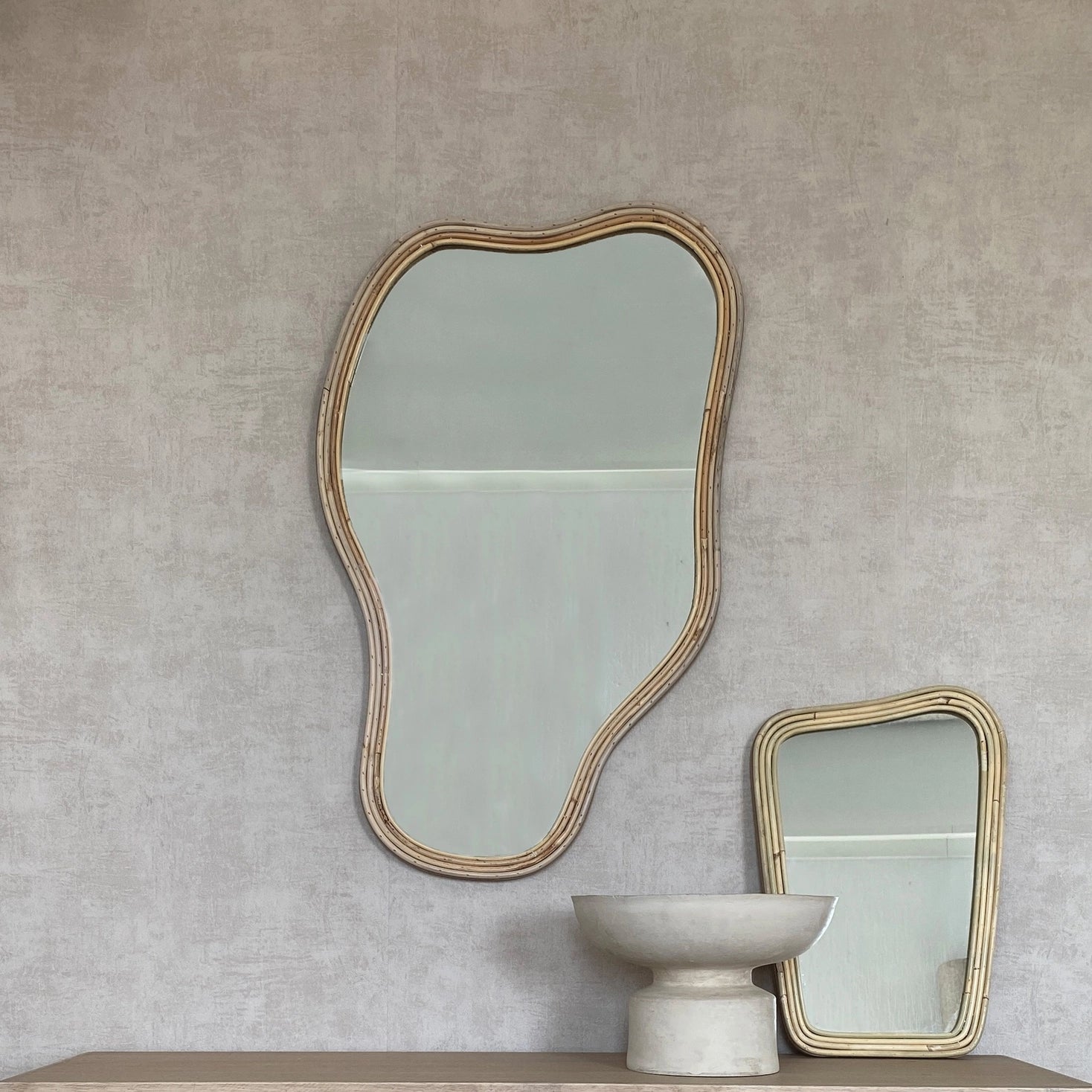 Miroir Organic forme gm L45 H75cm